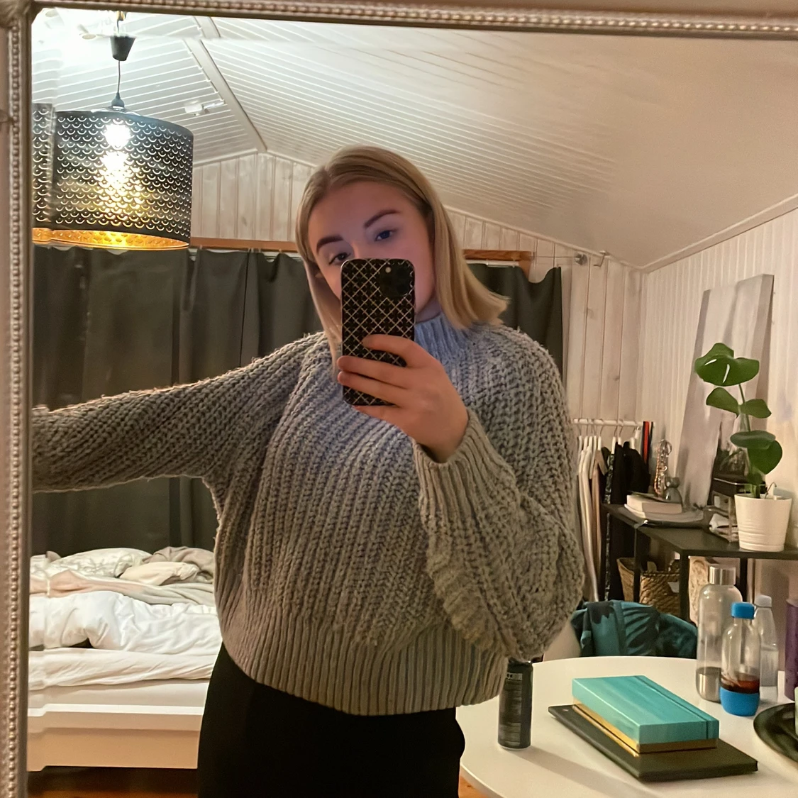 Stickad tröja  - 90