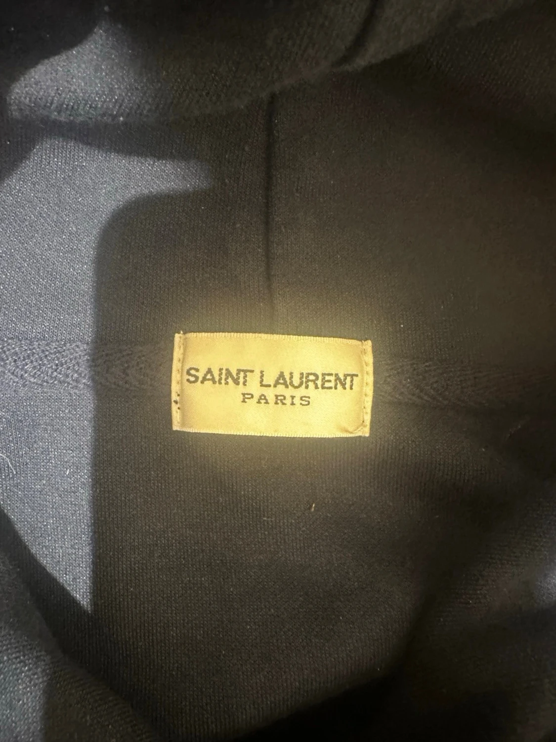 Mörkblå Saint Laurent hoodie - 3