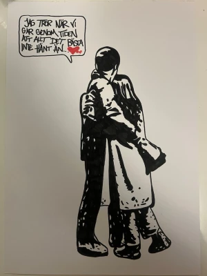 Håkan poster - Jättesnygg Håkan poster med fina detaljer, målad av mig!!