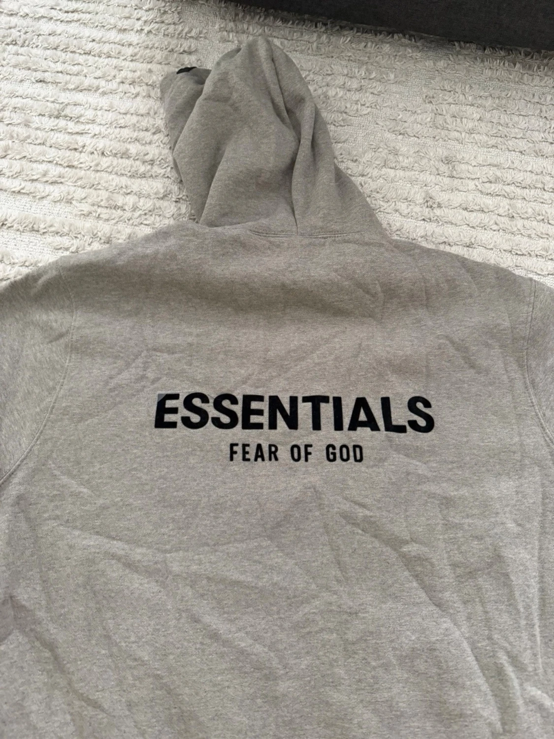 Essentials dark oatmeal gray baggy tracksuit - 2