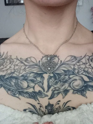 Halsband med hjärta  - Jättefin