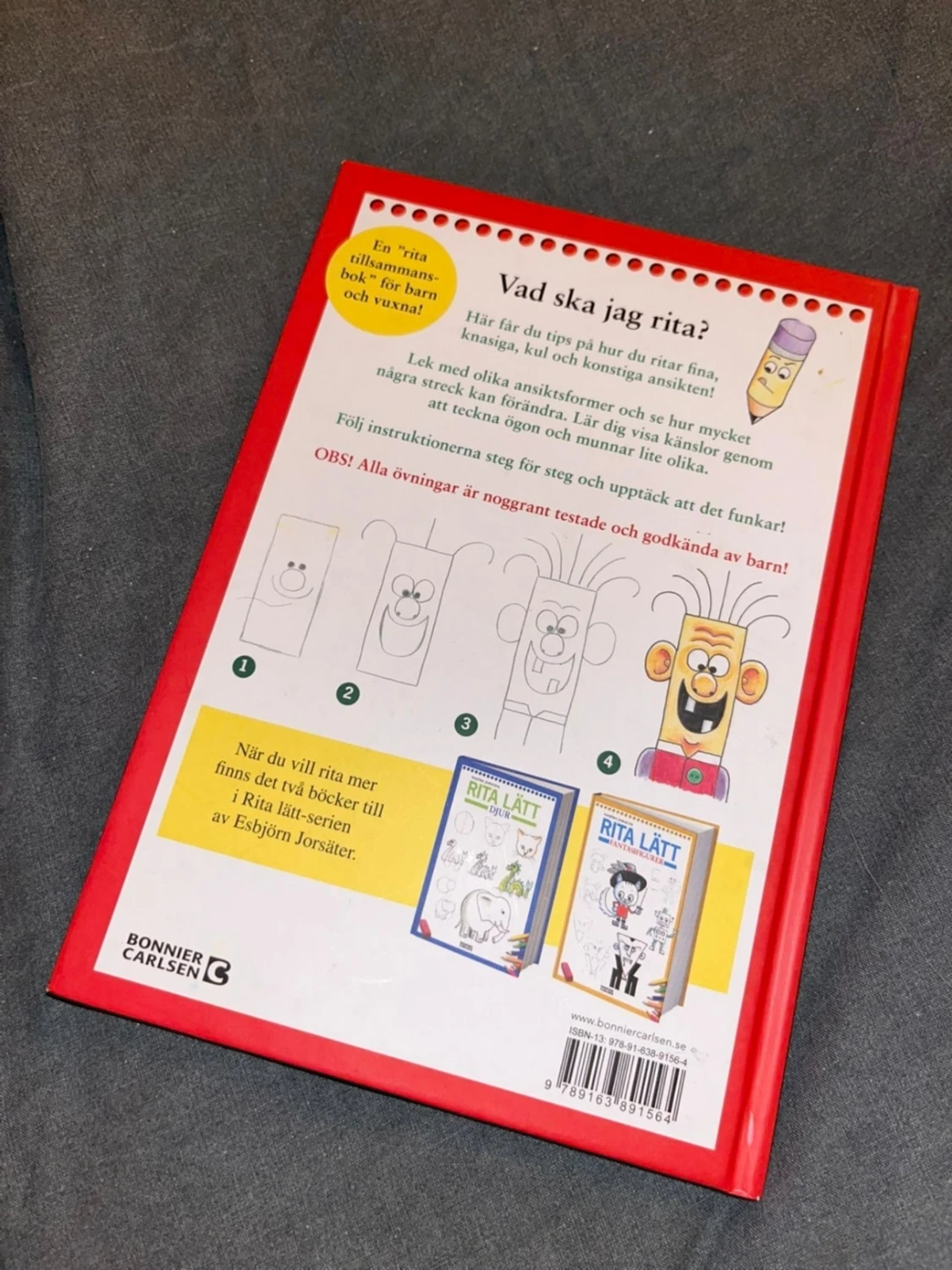 Rita Lätt Ansikten bok - 1