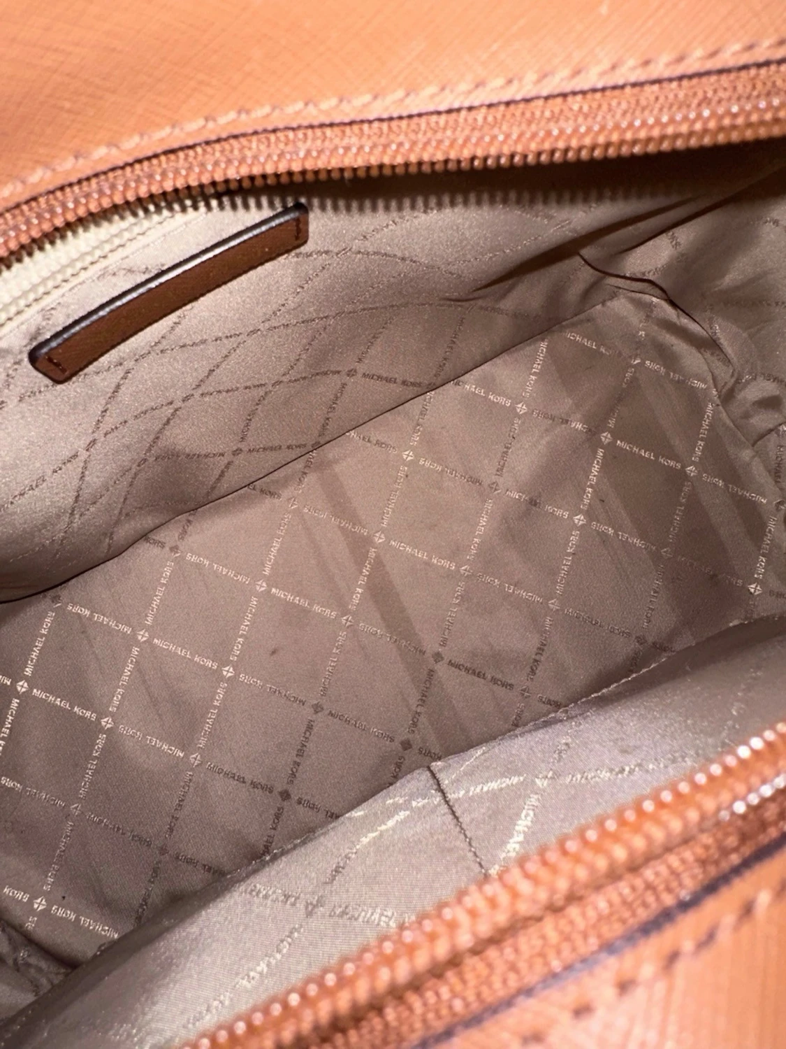 Brun Michael Kors handväska - 5