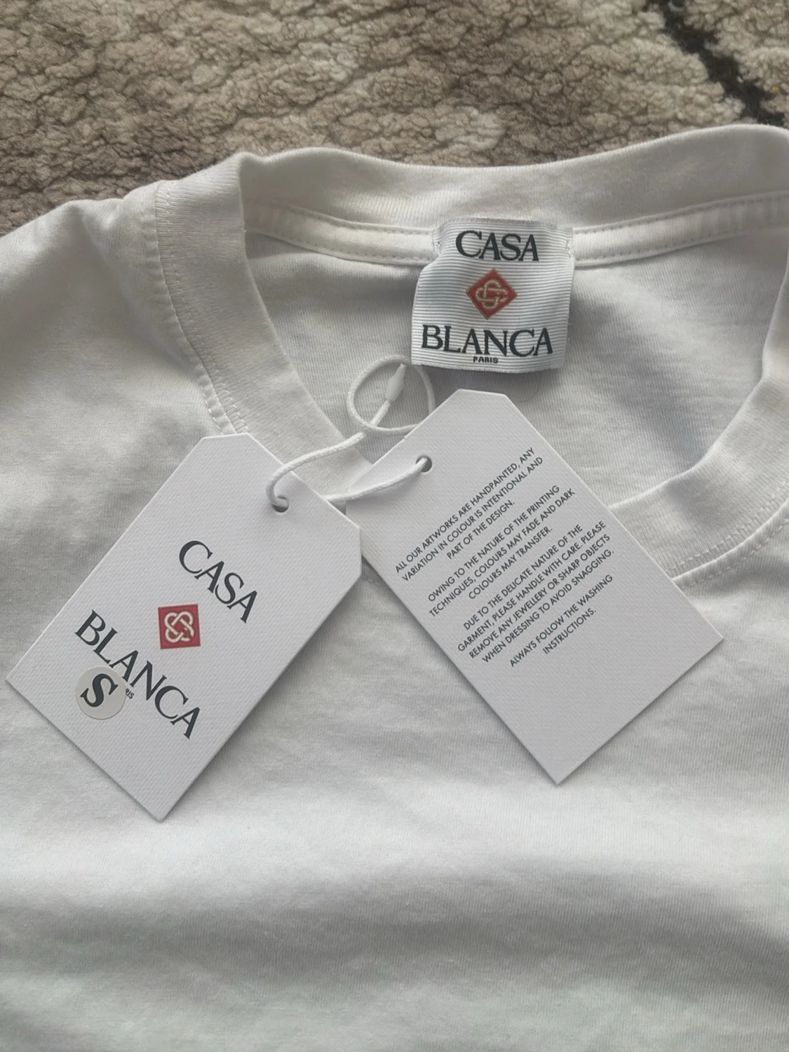 Vit t-shirt från Casablanca - 2