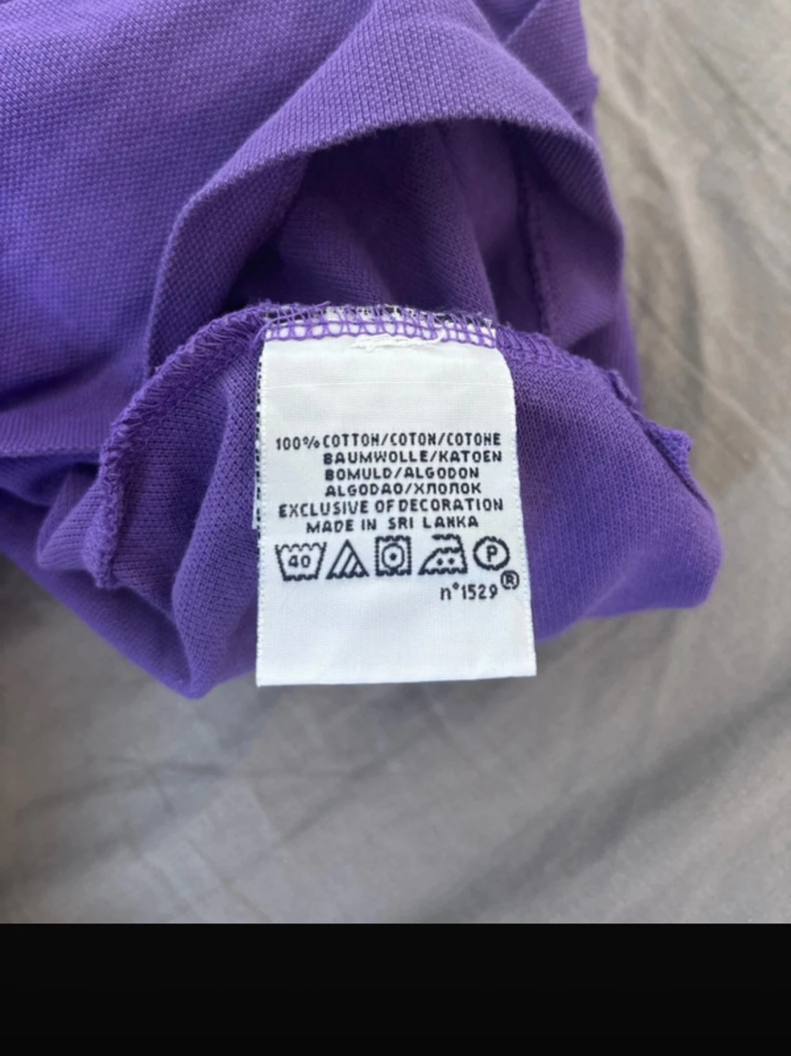 Lila pikétröja från Ralph Lauren - 5