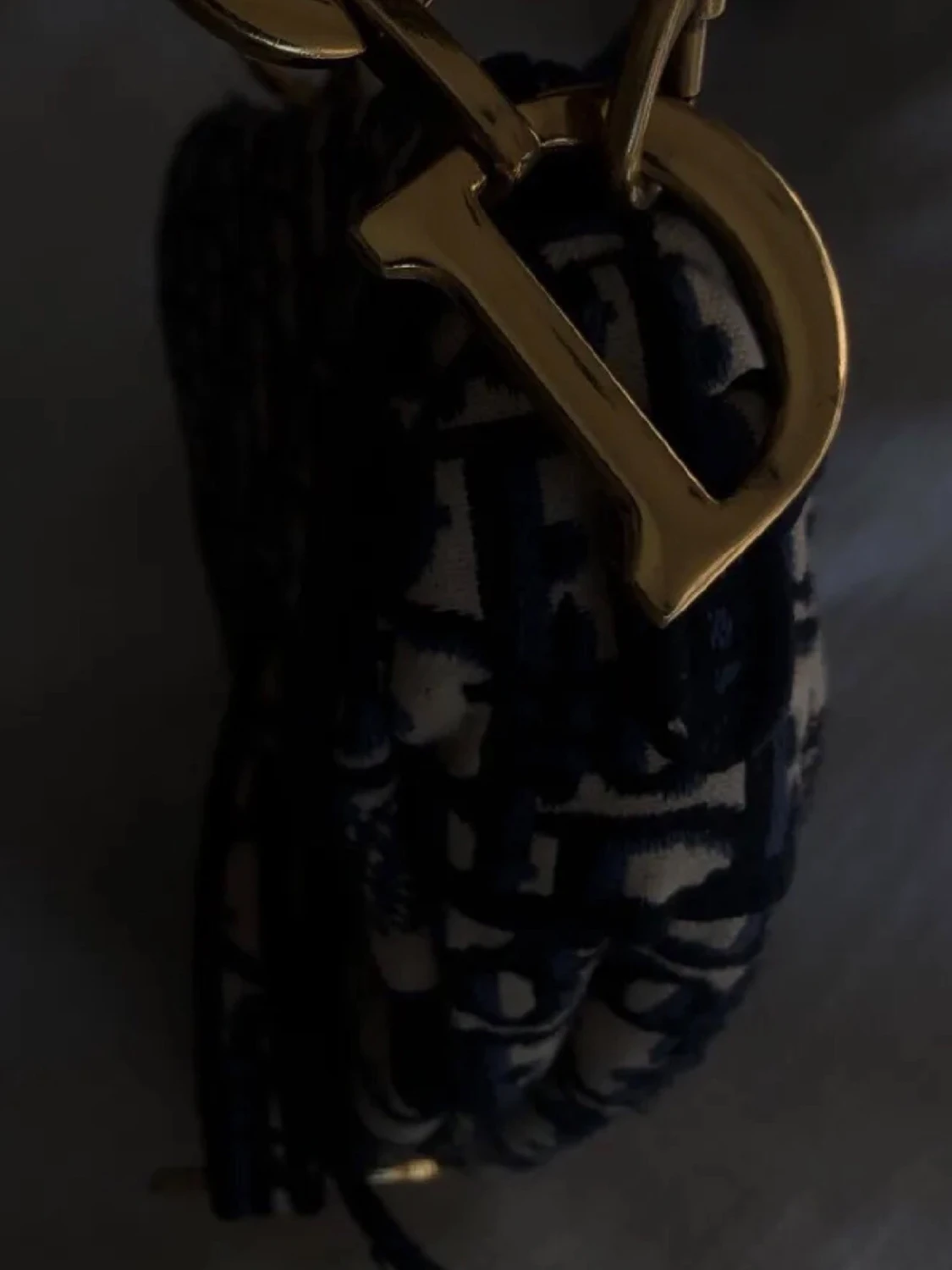 Saddle Bag blå/vit - 3