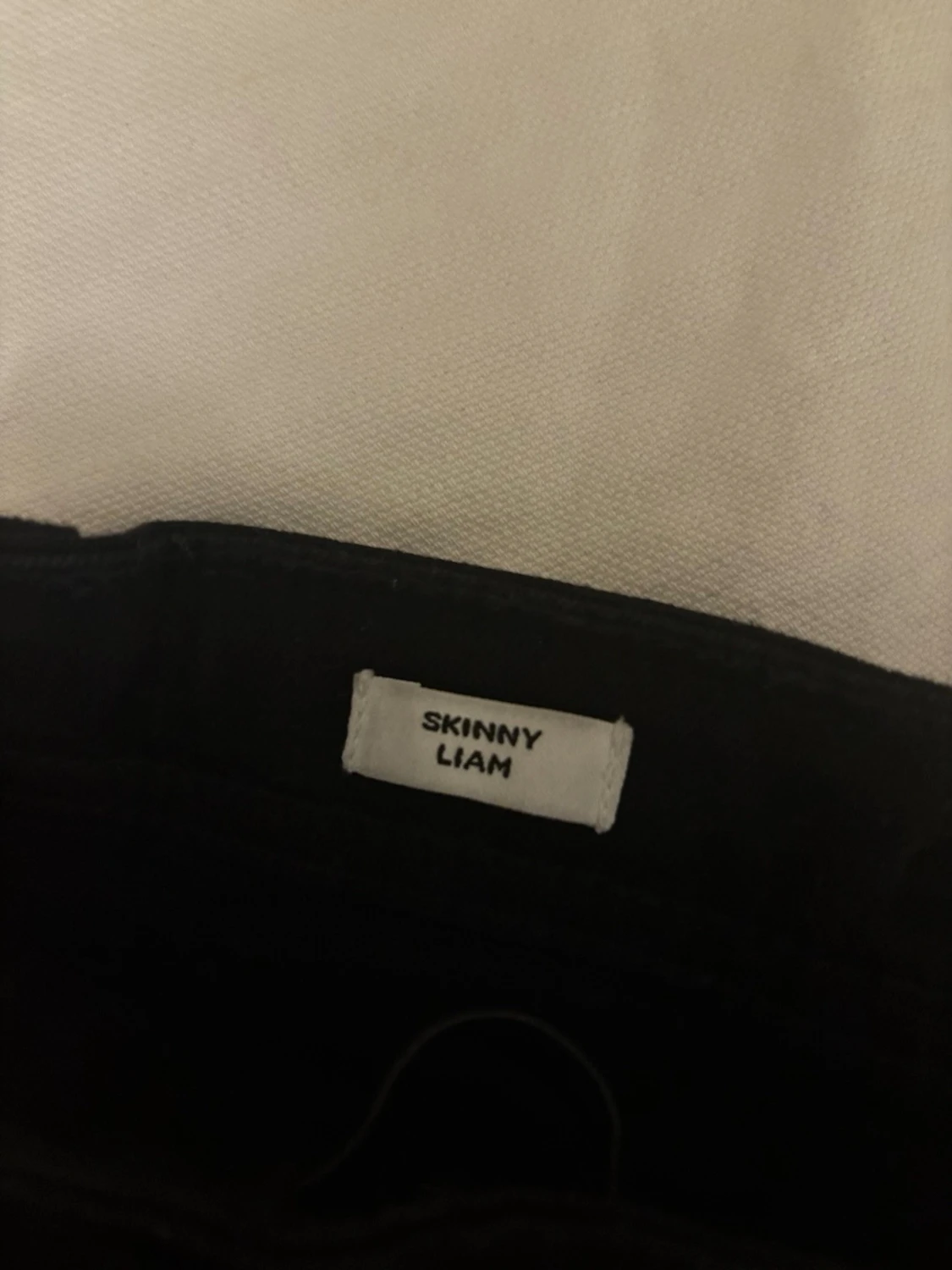 Svarta skinny jeans med hög midja - 4