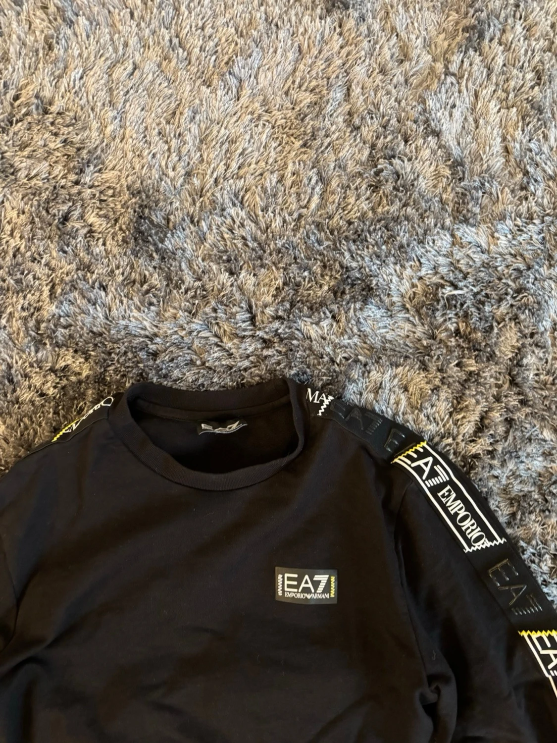 Svart långärmad tröja EA7 - 1