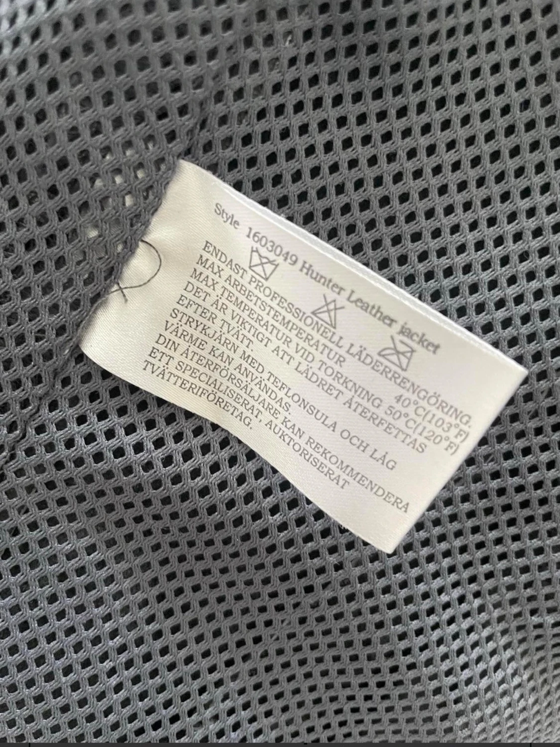  skinnjacka grå  Ny  - 3