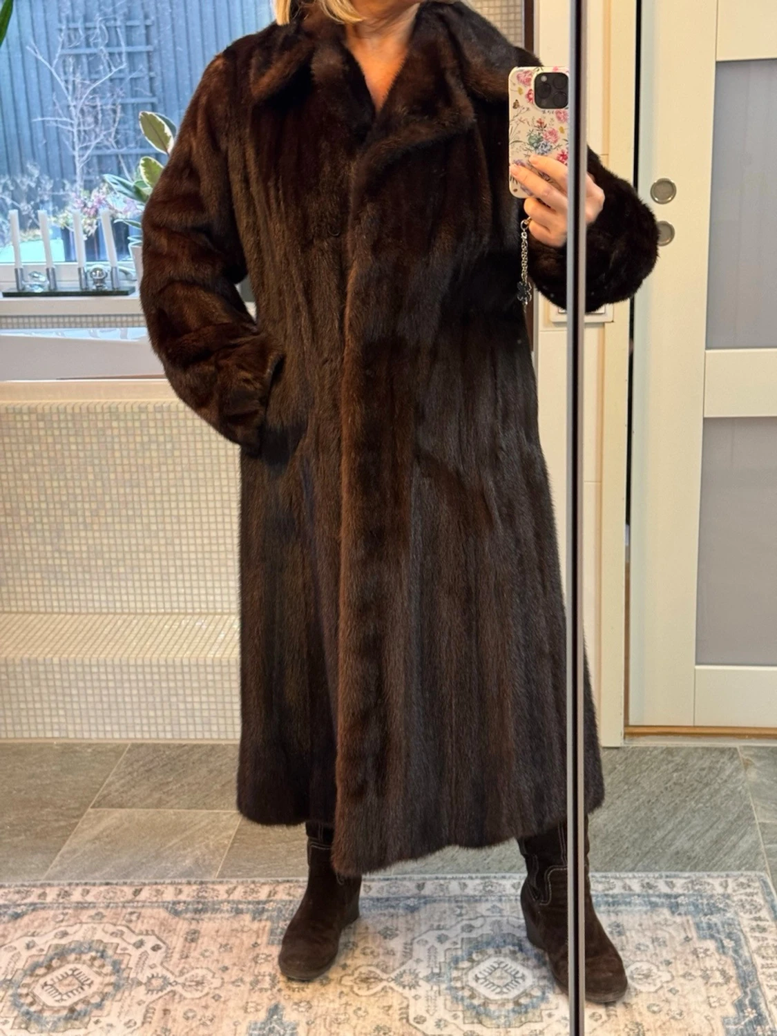 Fantastiskt härlig äkta minkpäls  - 4