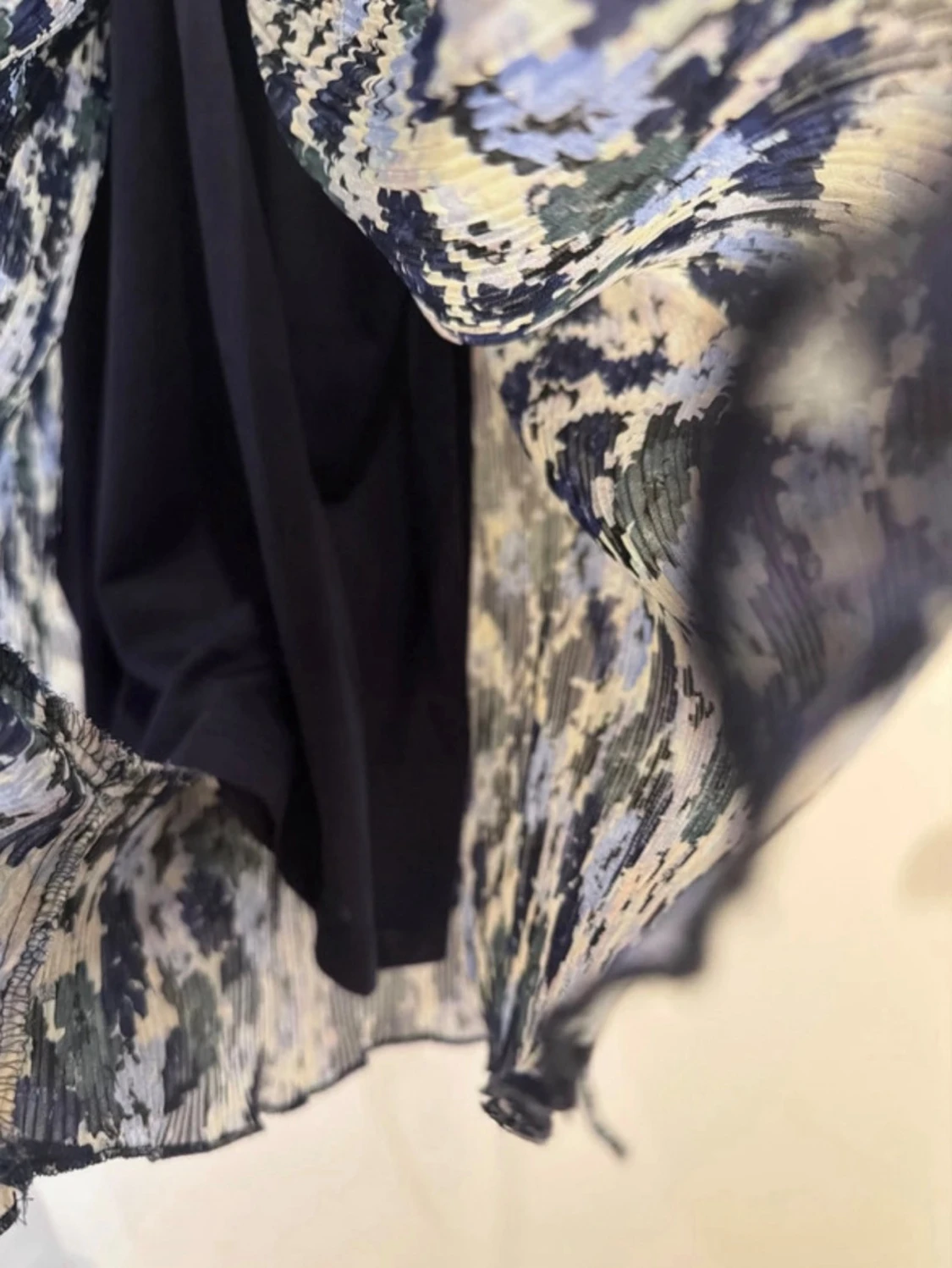 Blommig omlottklänning från Zara - 2