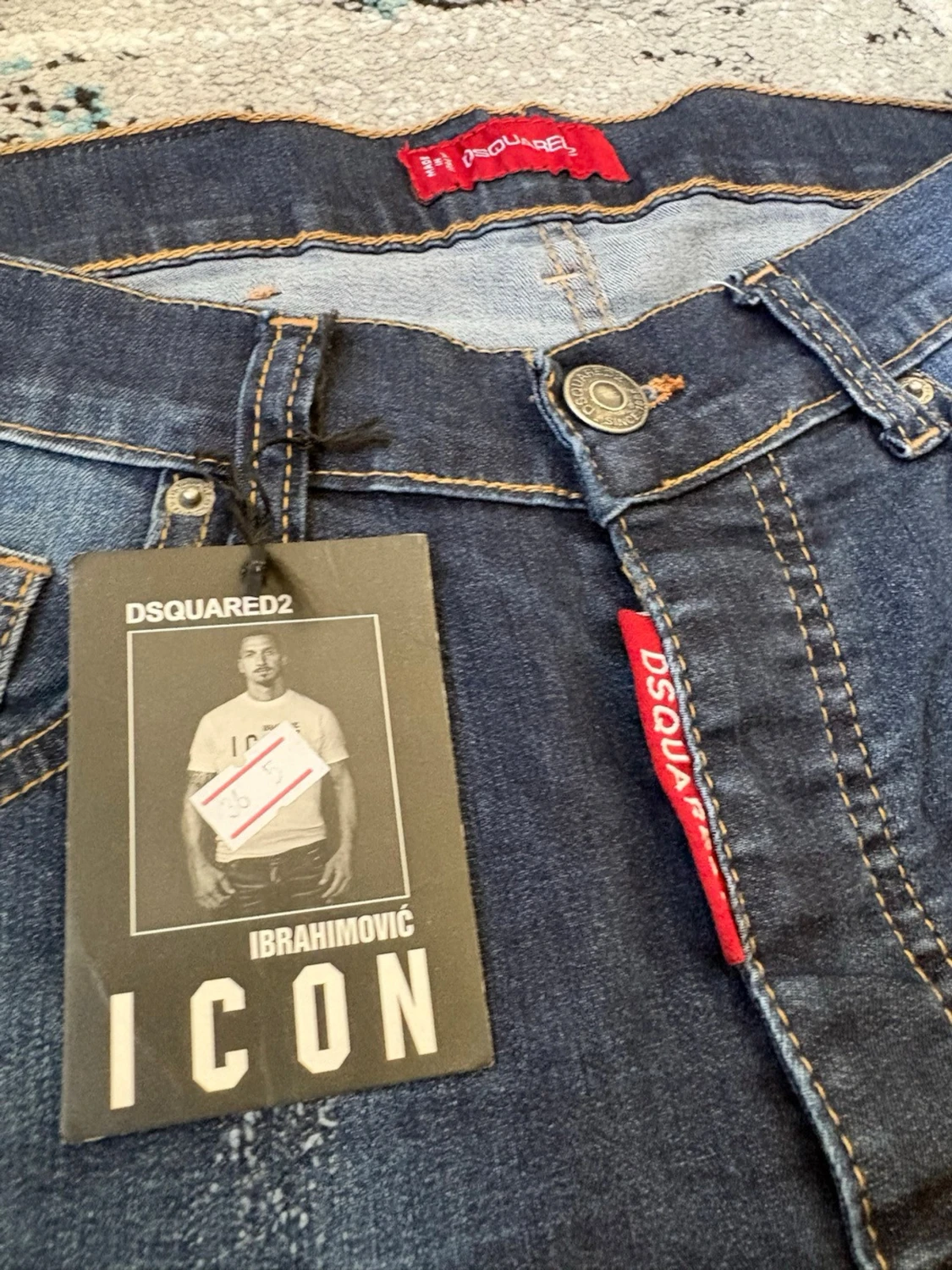 Blå jeansshorts från Dsquared2 ICON - 1