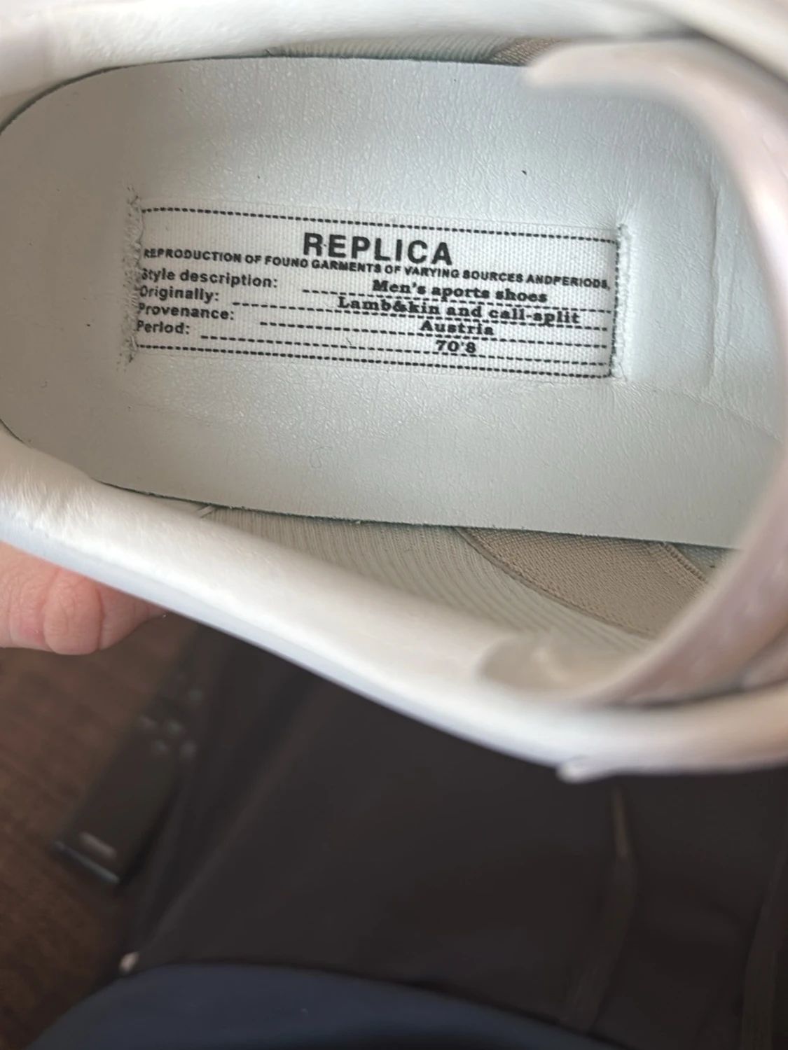 Vita sneakers från Maison Margiela - 3