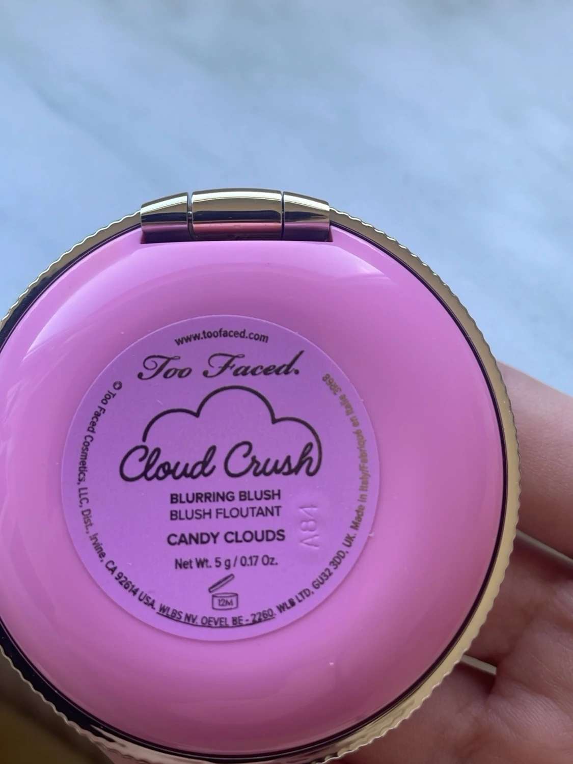 Rosa rouge från Too Faced - 2