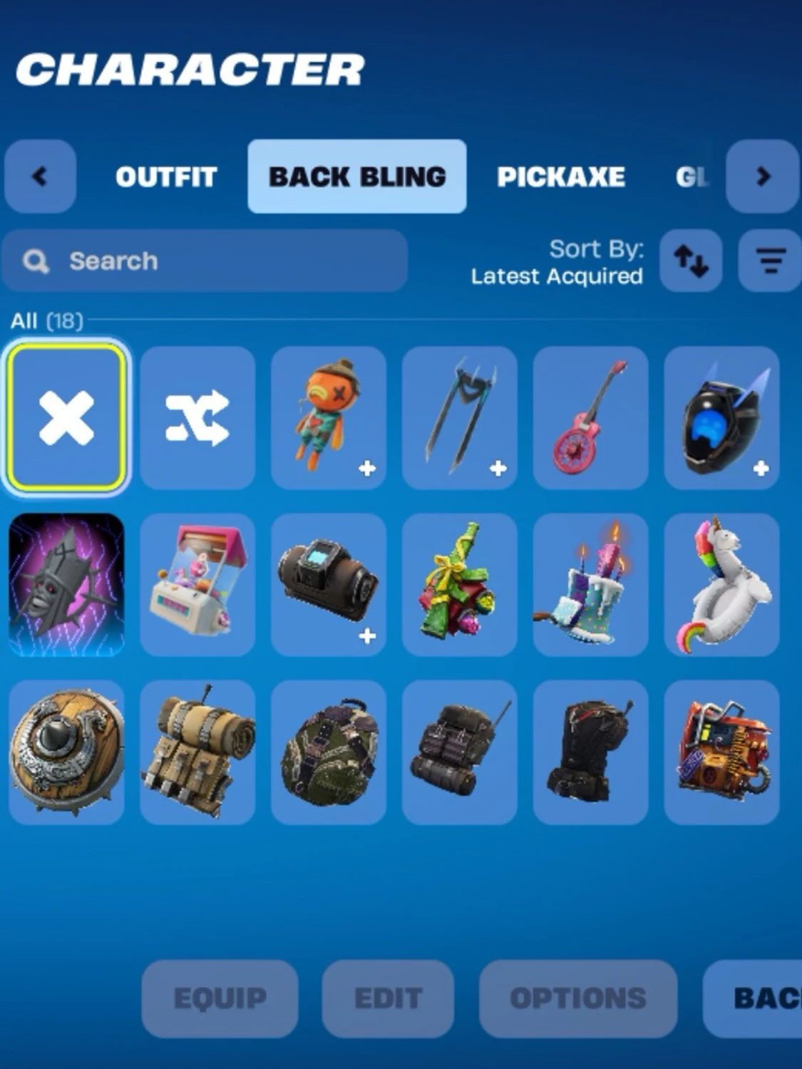 Fortnite konto med flera skins - 2