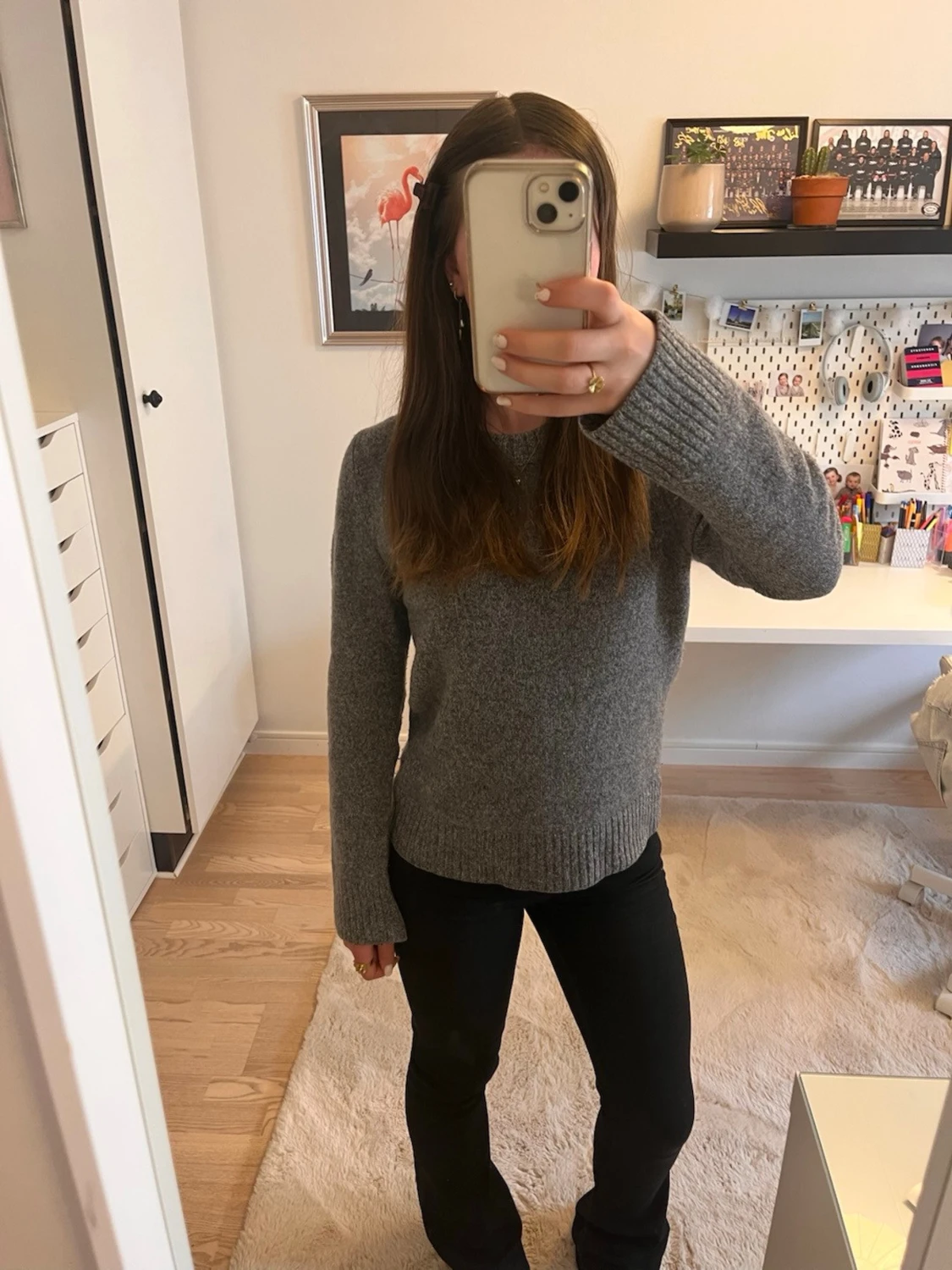 Stickad tröja