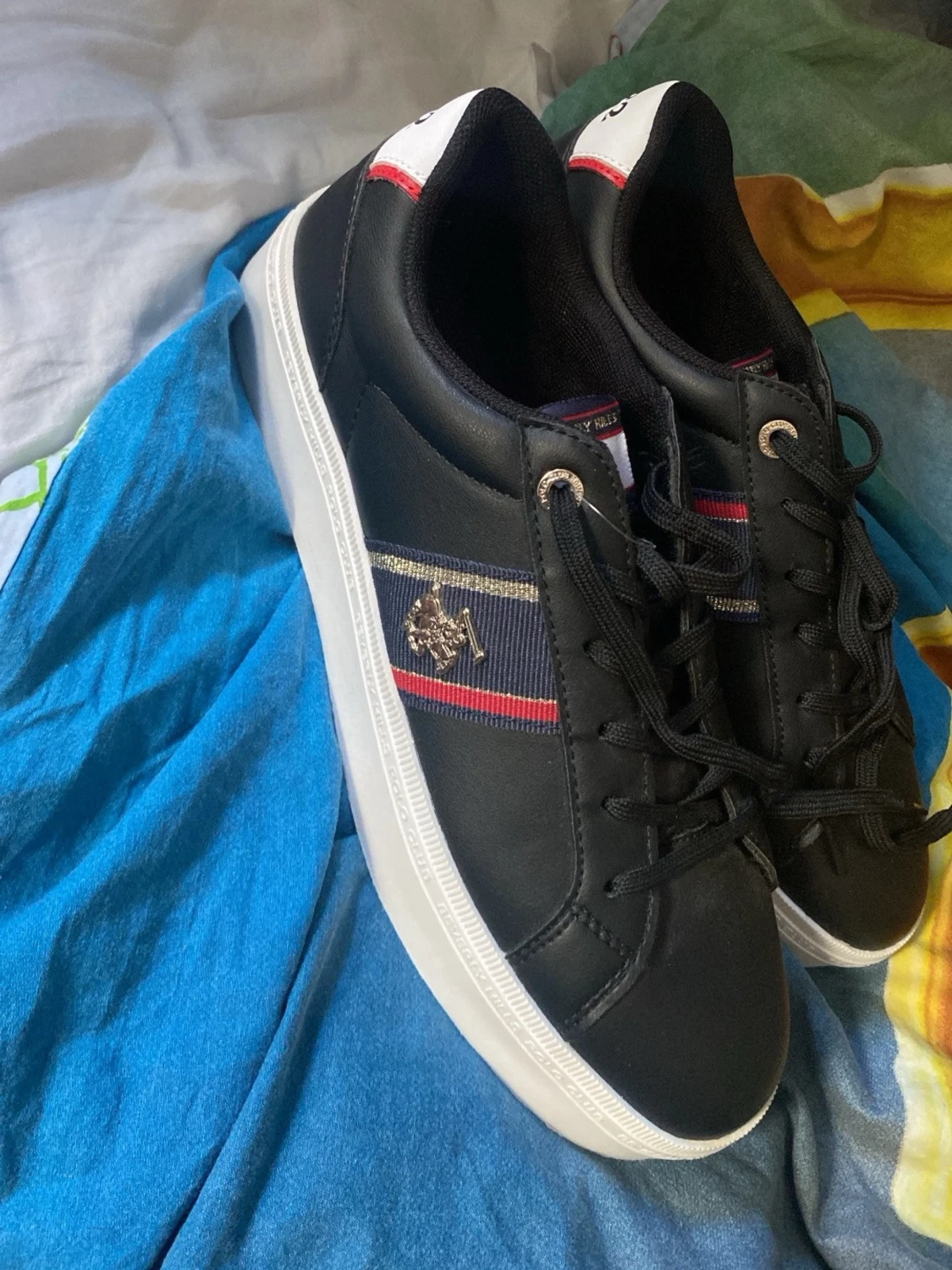 Svarta Beverly Hills Polo Club sneakers - 4