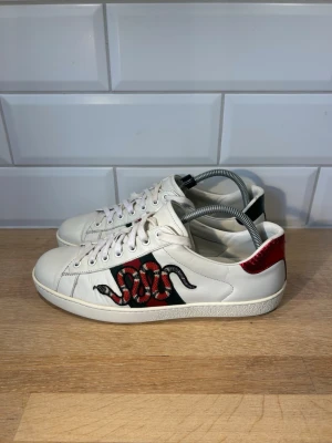 Gucci Ace Snake - Gucci Ace i mycket bra skick | Storlek: 43 passar 44, innermått | Endast skorna ingår | Vid frågor eller diskussion om pris är det bara att skriva✍🏼| Frakt inom 48h📦