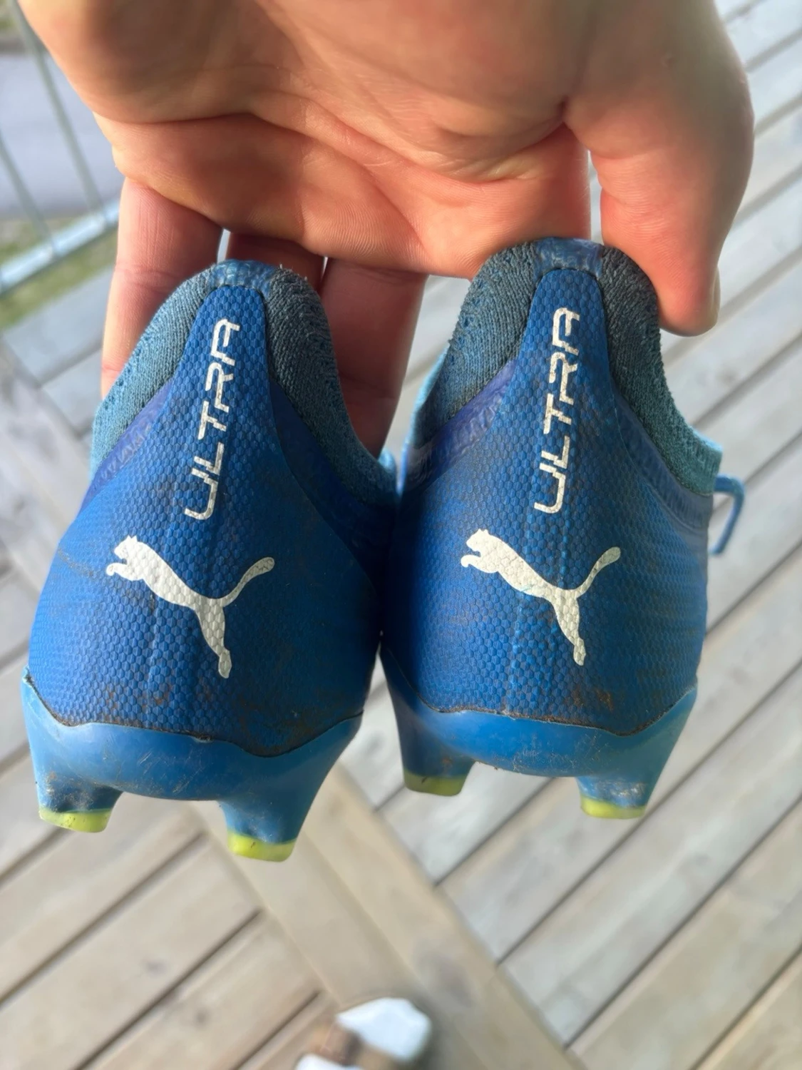 Blå Nike Mercurial fotbollsskor - 3