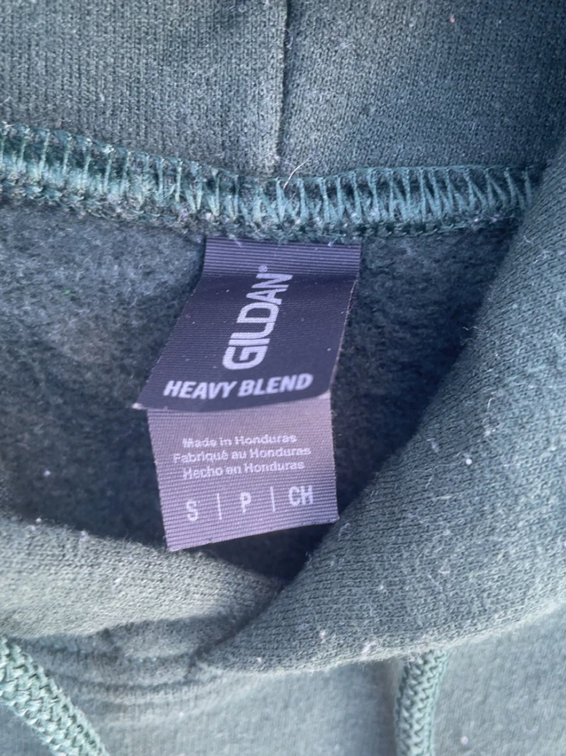 Original hoodie mörkgrön  - 4
