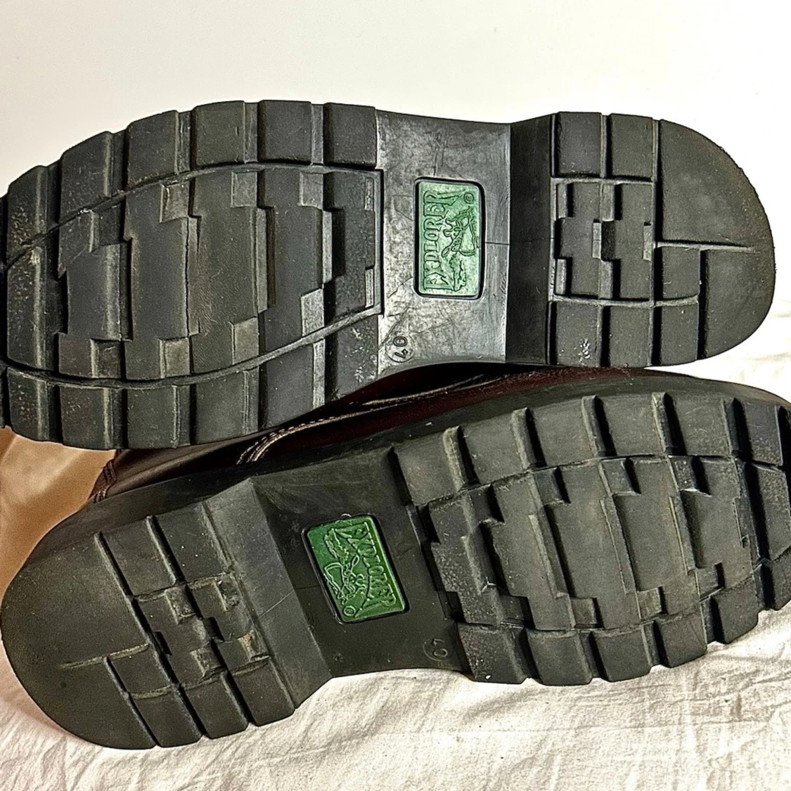 Mörkbruna läderkängor Explorer - 5