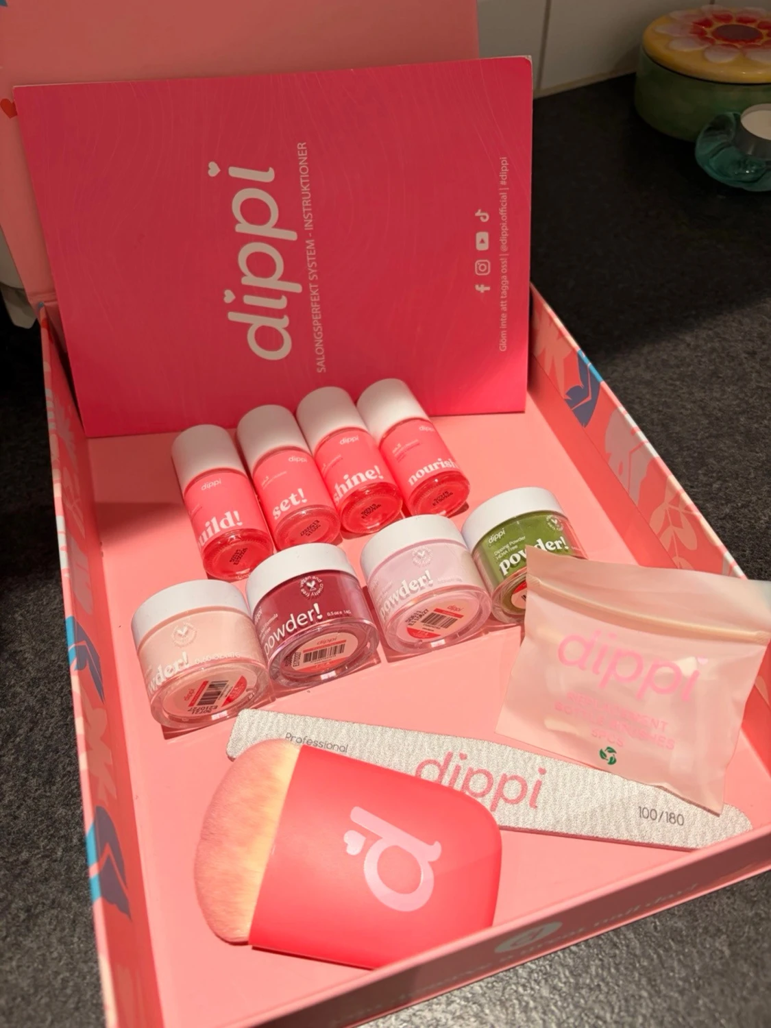 Dippi nagellack och dip powder kit - 3