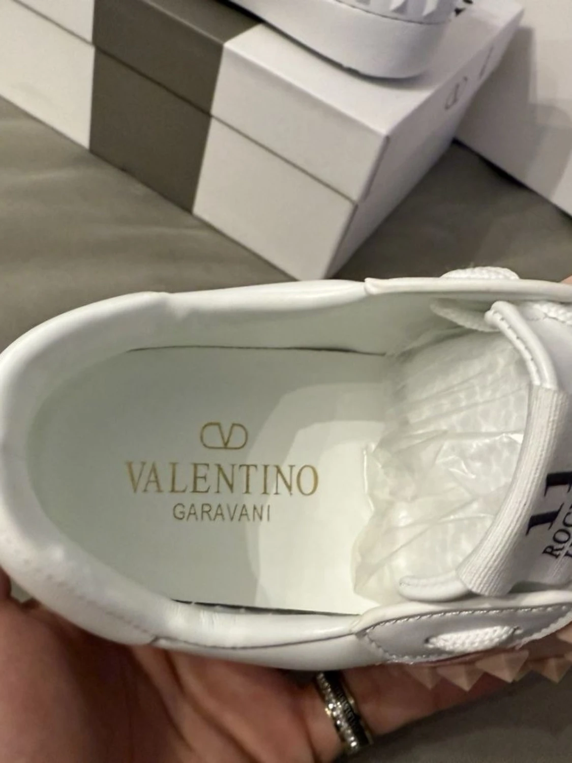 Valentino Garavani vita sneakers - 1