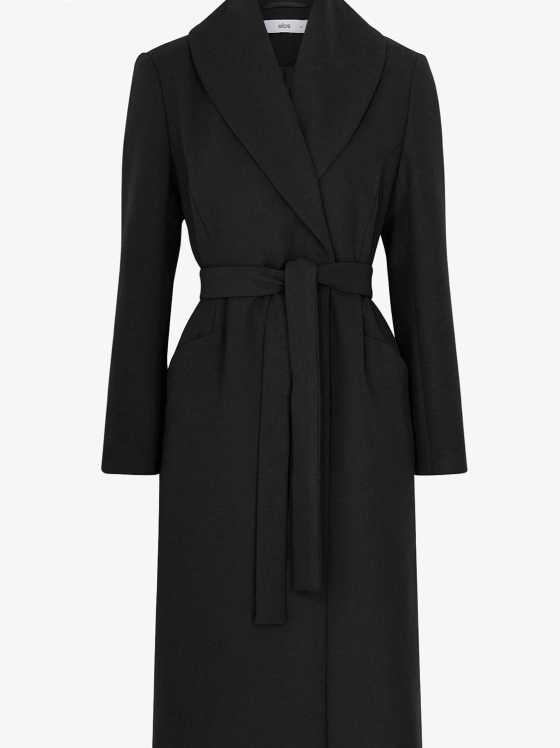 Svart lång kappa - 1