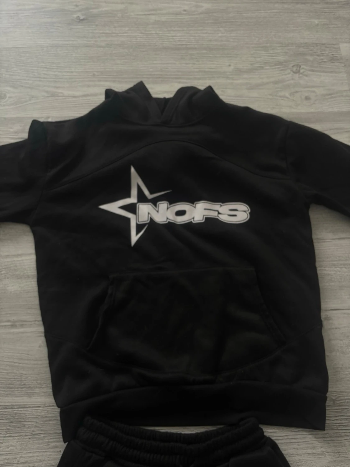 Svart NOFS tracksuit set - 2