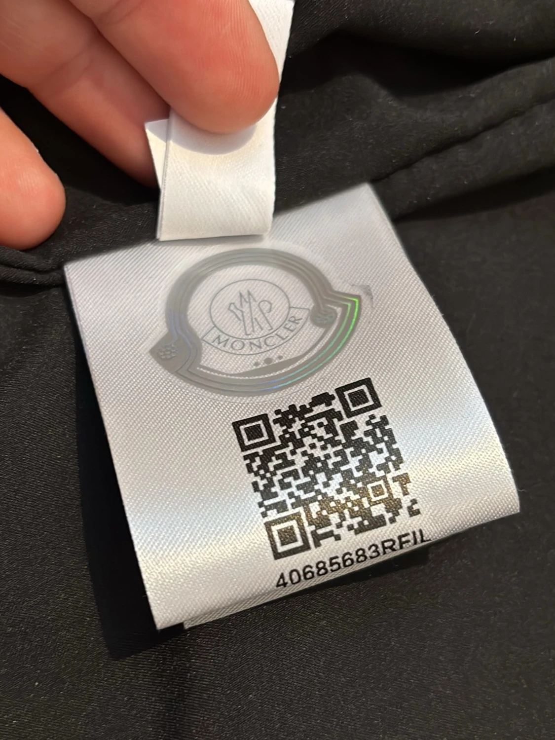 Svart vindjacka från Moncler - 1