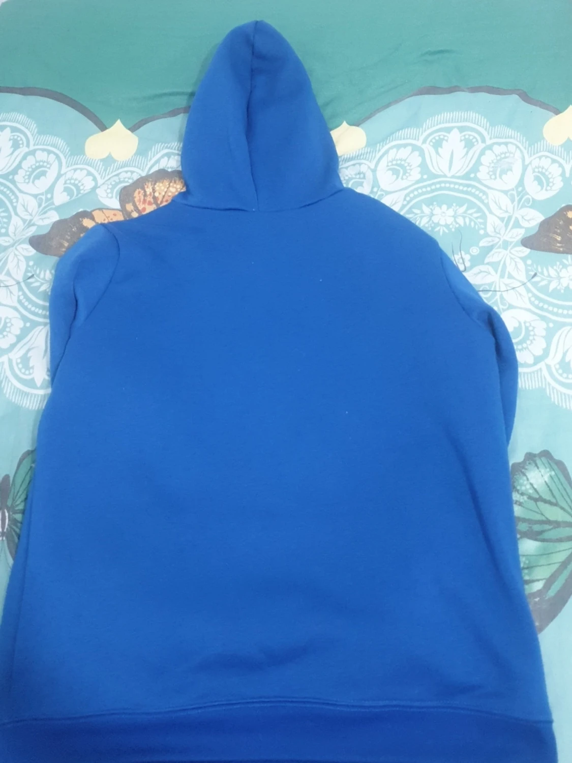 Blå mjukisbyxor med tryck - 3