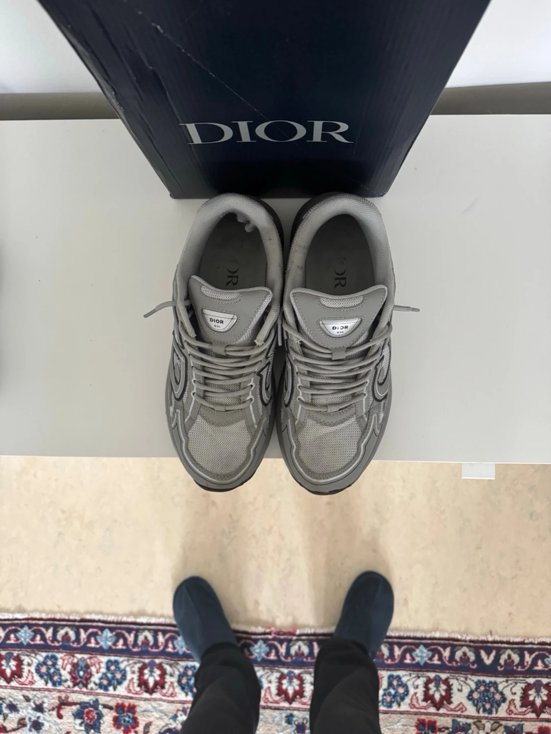 Grå B30 sneakers - 1