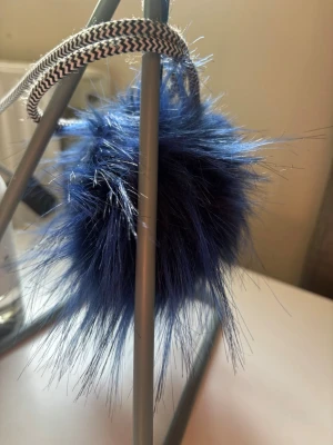 Blå boll - En blå nyckelring boll eller användning till annat också