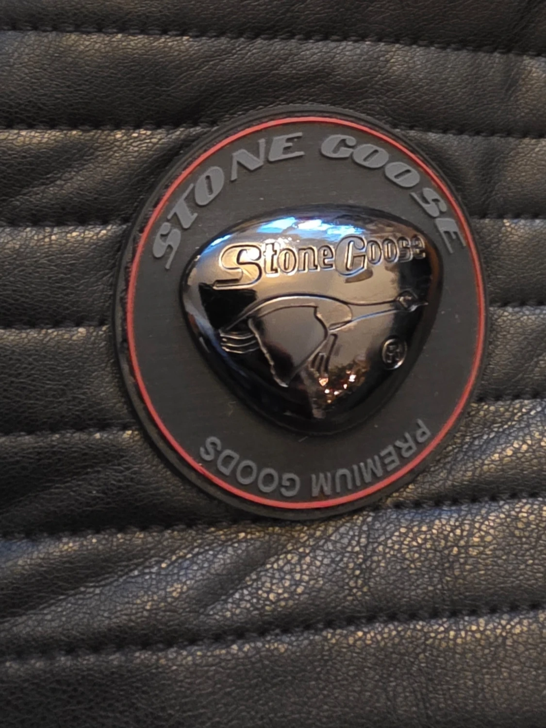 Svart parkas från Stone Goose - 4