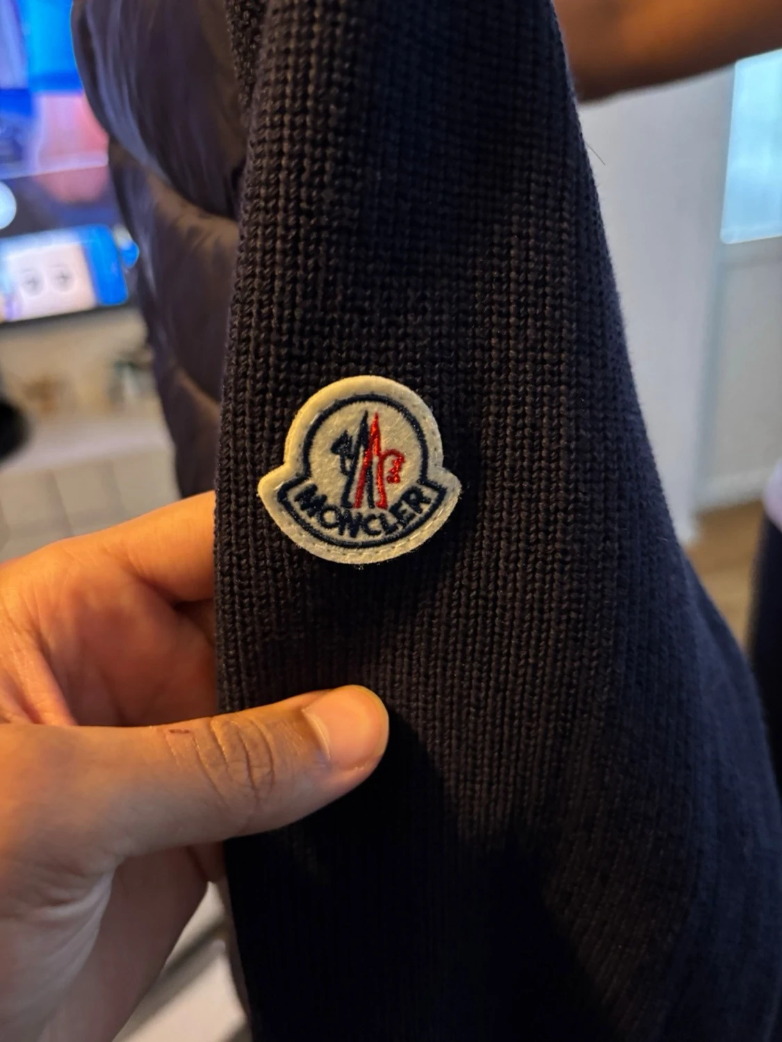 Svart cardiganjacka från Moncler - 2