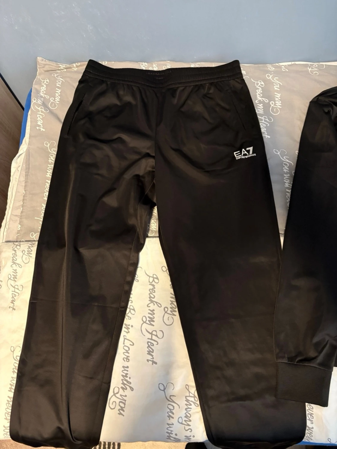 Svart EA7 loungewear set - 1