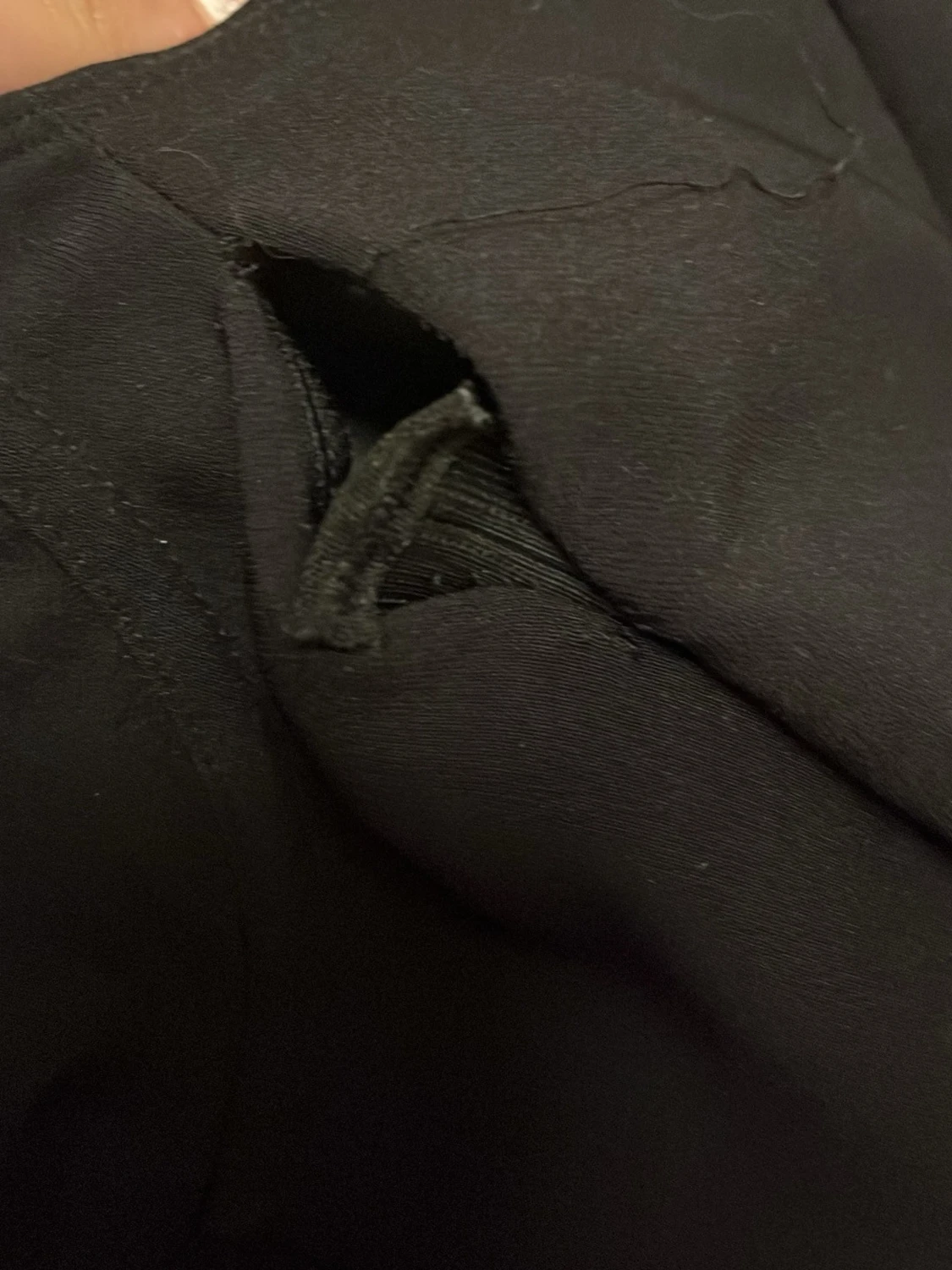 Svart och vit korsettlinne med bygel - 2