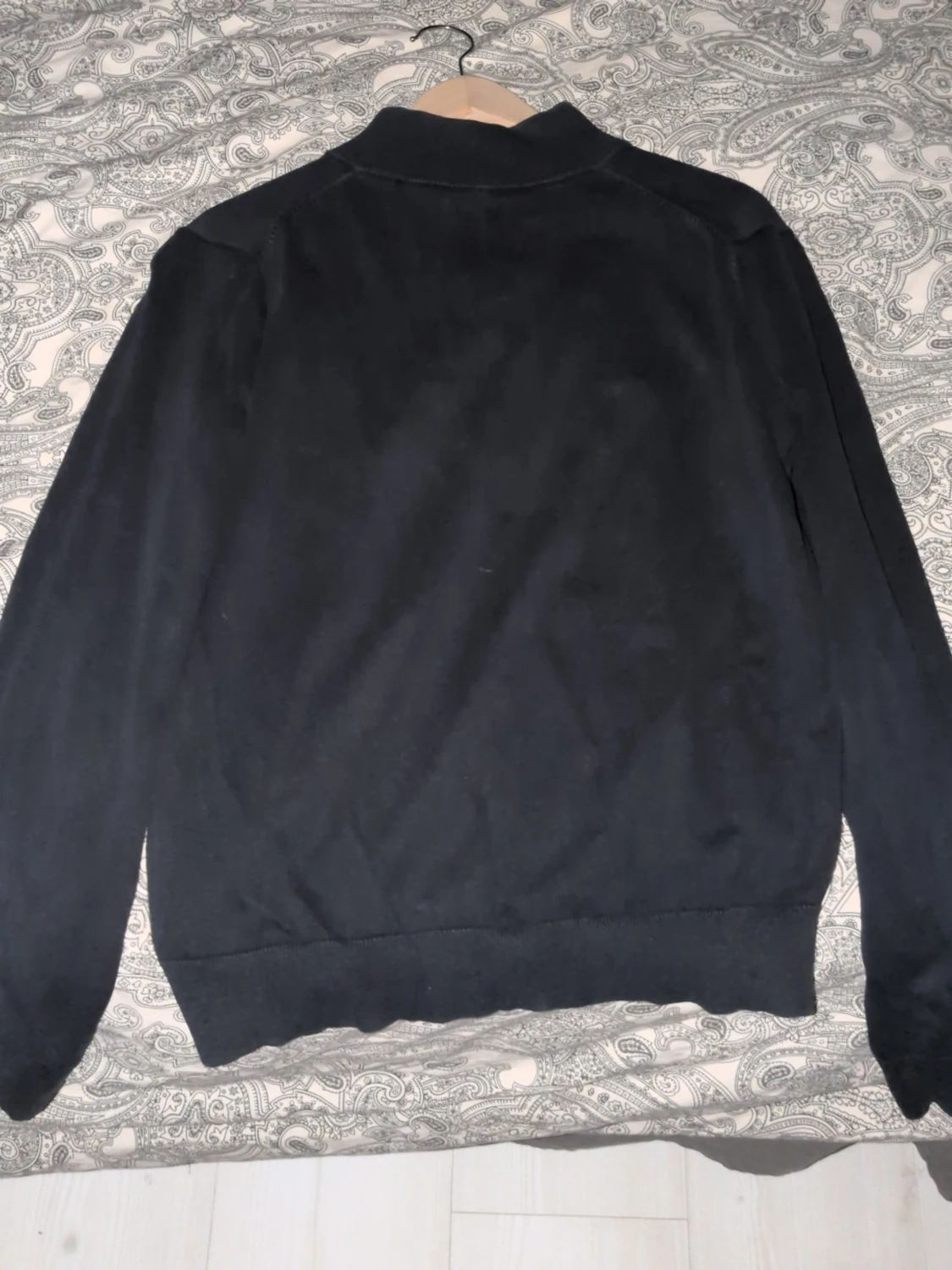 Svart halvzip tröja från Gant - 1