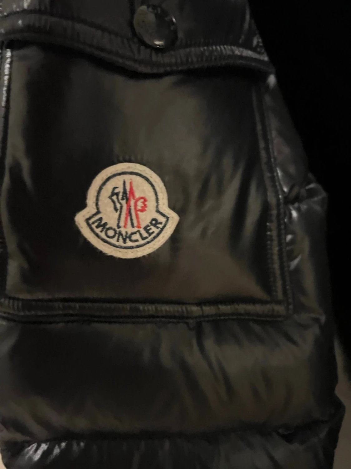 Svart dunjacka från Moncler - 4