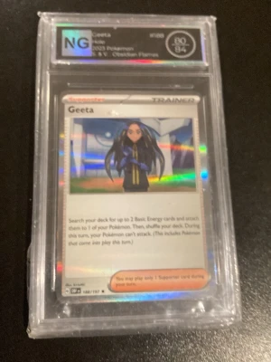 Geeta Rare Holo OBF Graderad - Enligt bild 