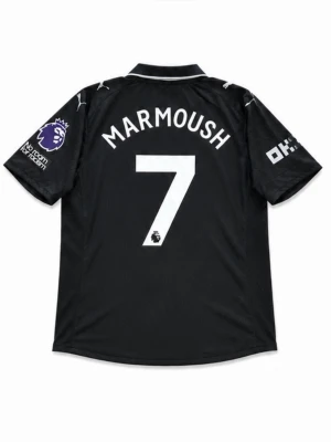 Manchester City Marmoush - Helt oanvänd Manchester City matchtröja med Omar Marmoush på ryggen med nummer 7. Skriv vid funderingar! Kan va lite liten i storleken just denna