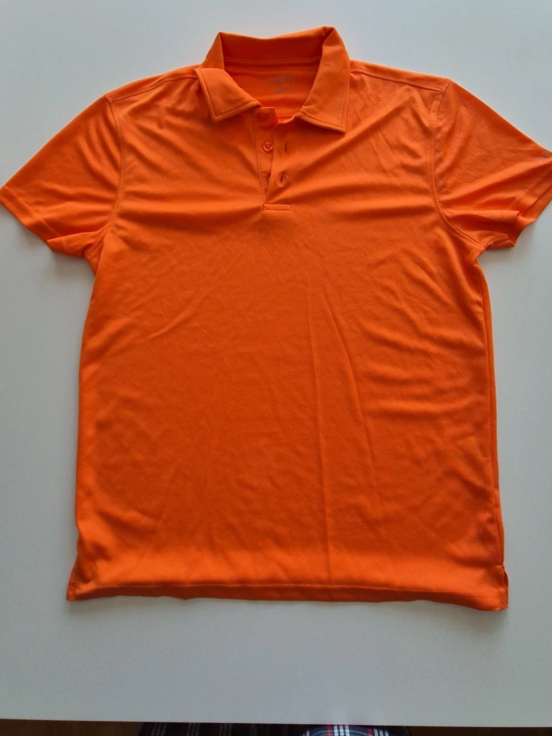 Orange piké t-shirt med krage(golf)