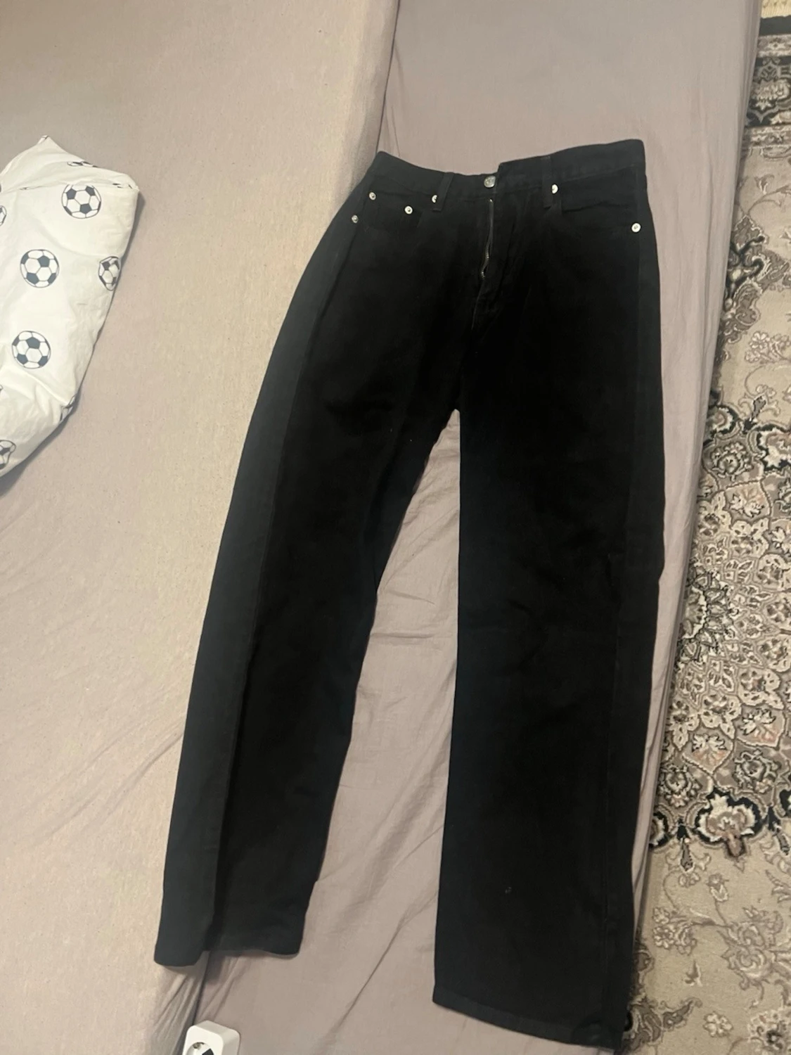 Svarta raka jeans från Calvin Klein