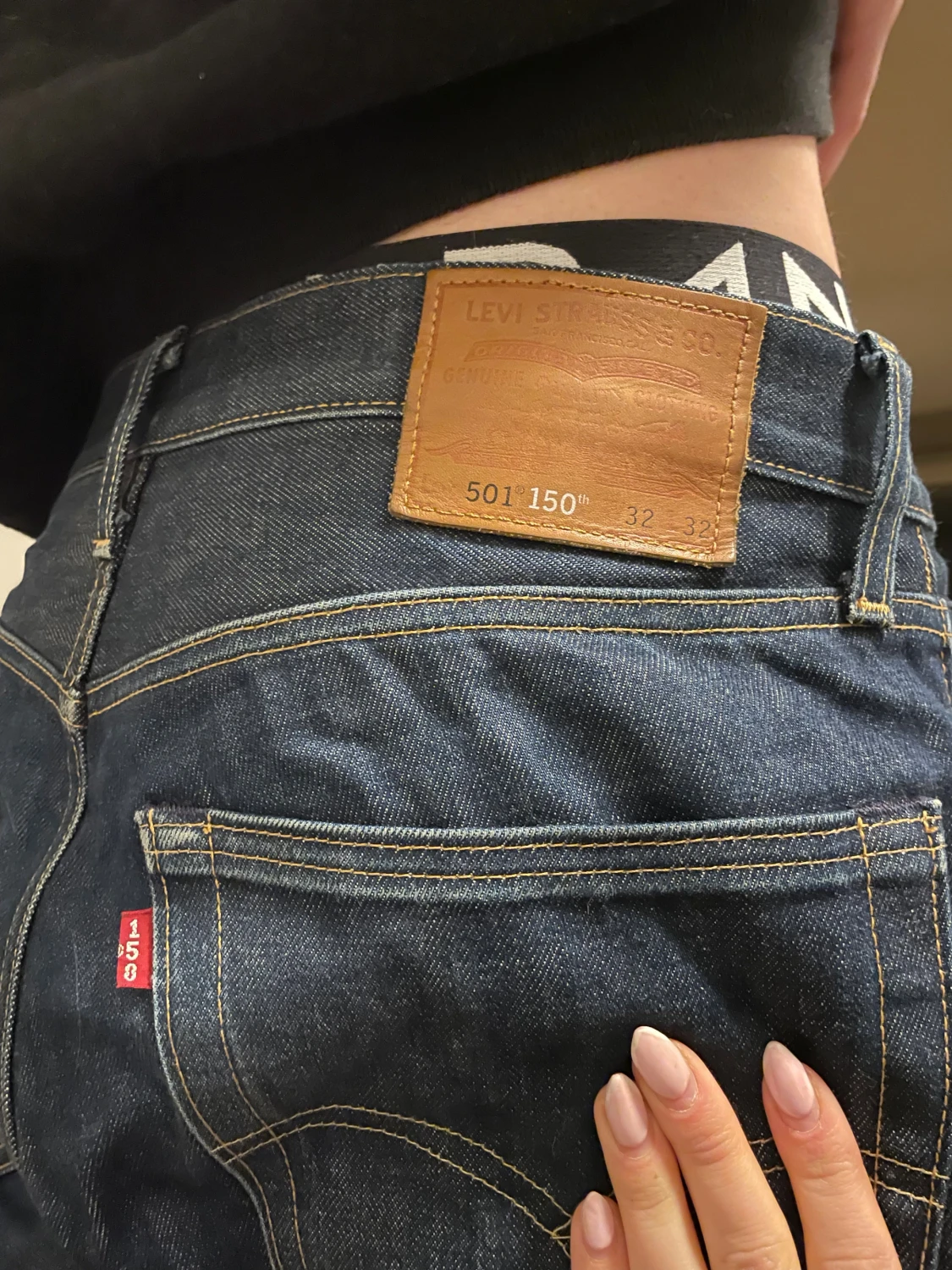 Levi's 501 150th mörkblå jeans 32/32 - 2