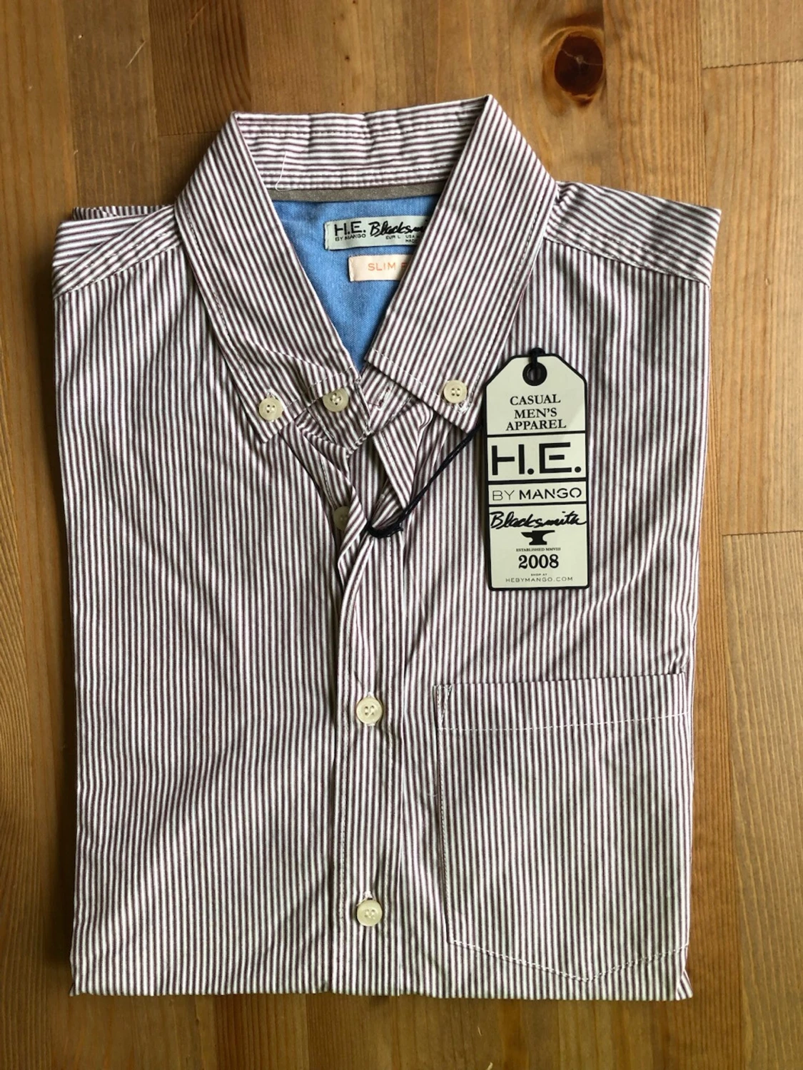 Randig skjorta från H.E. by Mango - 5