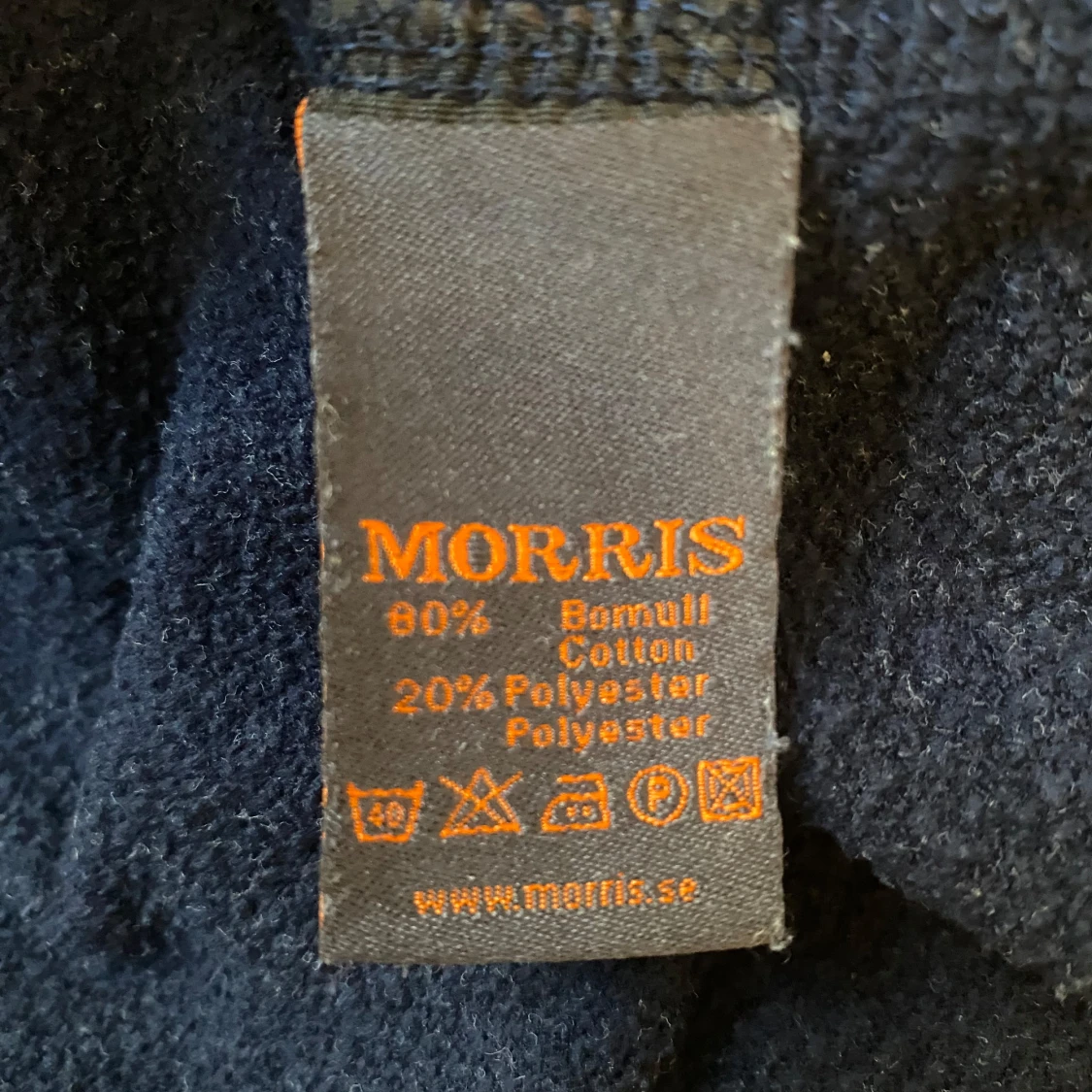 Mörkblå sweatshirt från Morris - 4