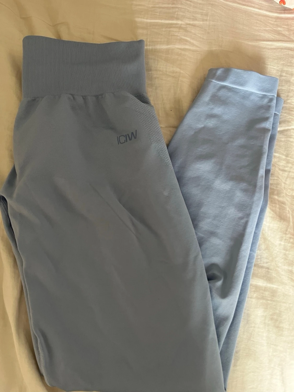 Blå seamless leggings från ICANIWILL - 2