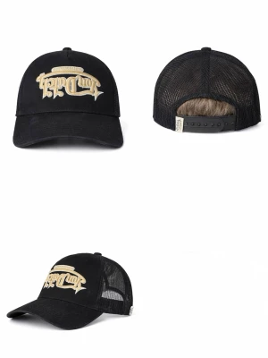 Von Dutch Trucker Cap  - Classic Von Dutch trucker cap with a bold attitude and unmistakable edge. Black base with the iconic embroidered logo that instantly adds character to any outfit. A structured front paired with breathable mesh gives a relaxed yet confident feel. Adjustable fit for everyday comfort. A statement piece that does the talking without trying too hard. Feel free to get in touch with us if you have any questions.