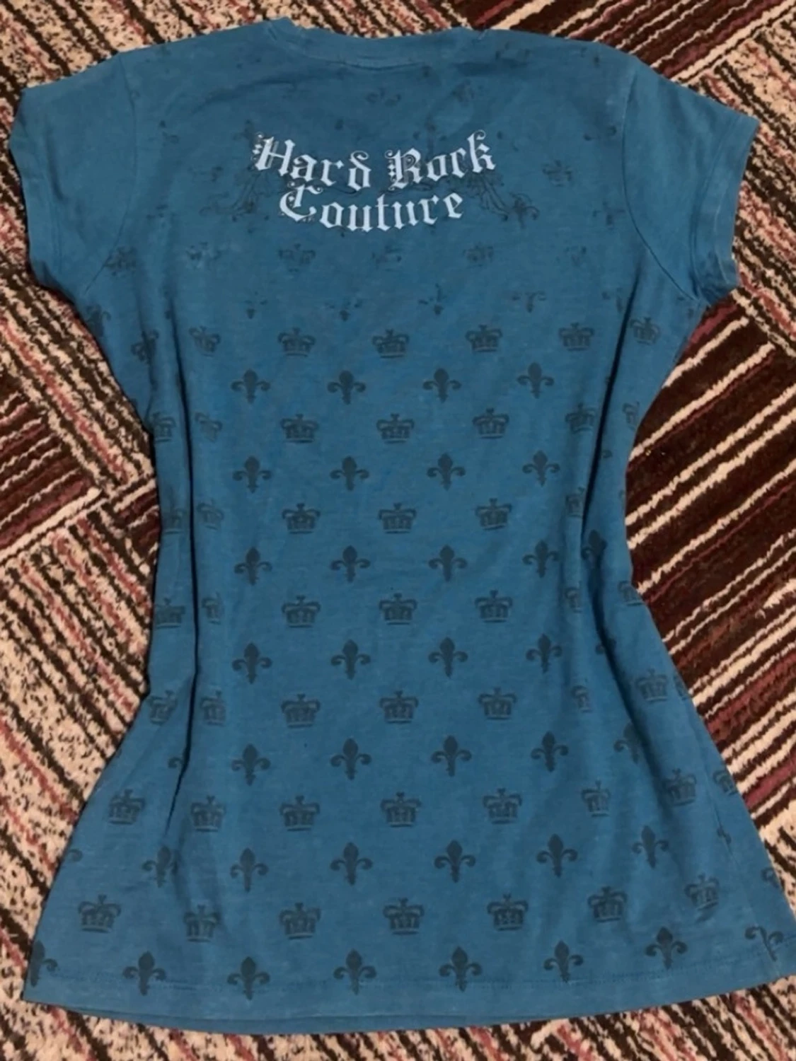 Blå Hard Rock Cafe tröja - 1