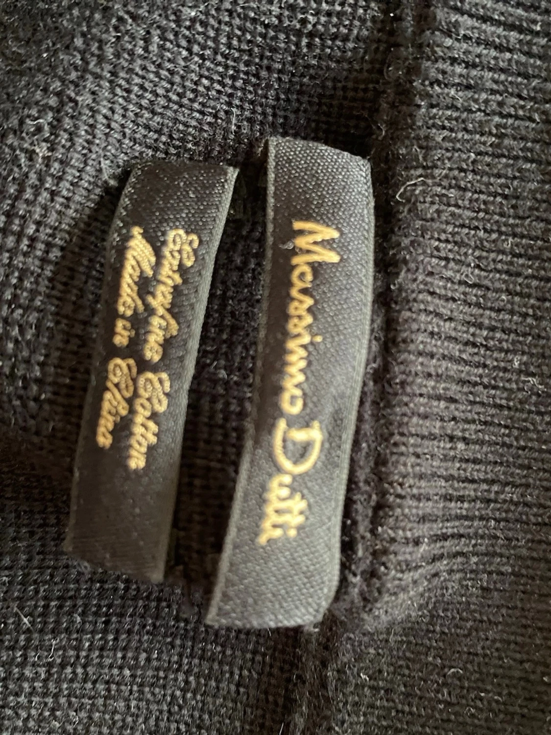 Svart cardiganjacka från massimodutti - 2